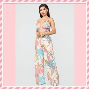 New Tropical Pants Set